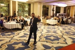 سفير التميزوالابداع دكتور رامي شاهين  يشارك كمتحدث رئيسي في مؤتمر بصمة تغير -تركيا
